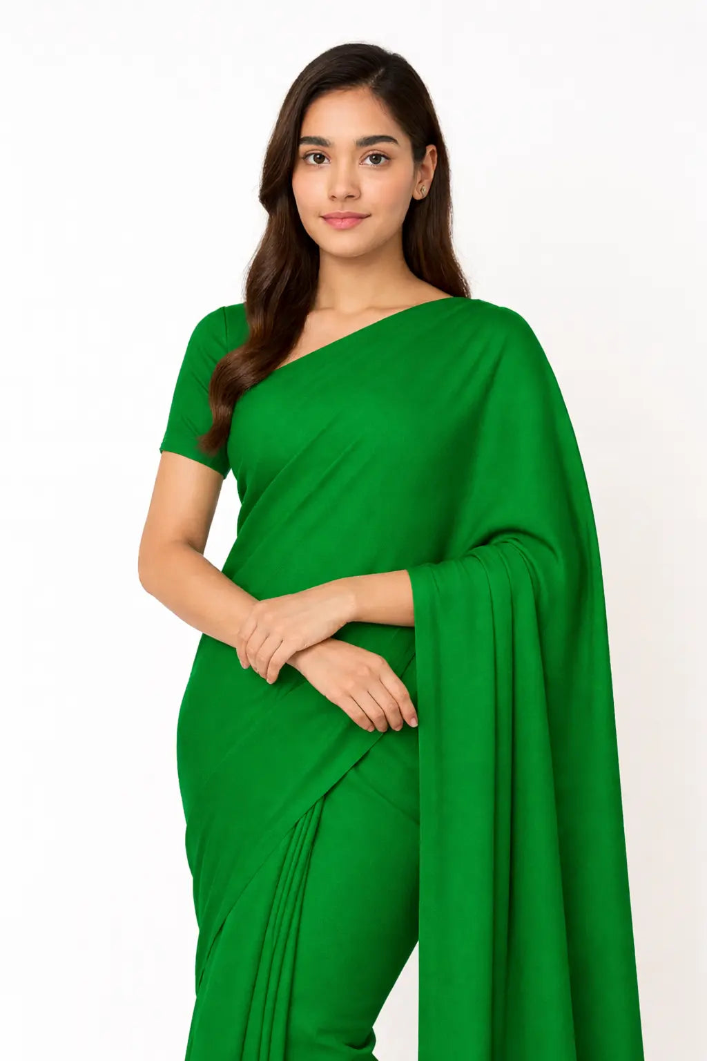 Premium Soft Silk Plain Sarees for Women - Buy Saree Online Pakistan REMU SAREES
